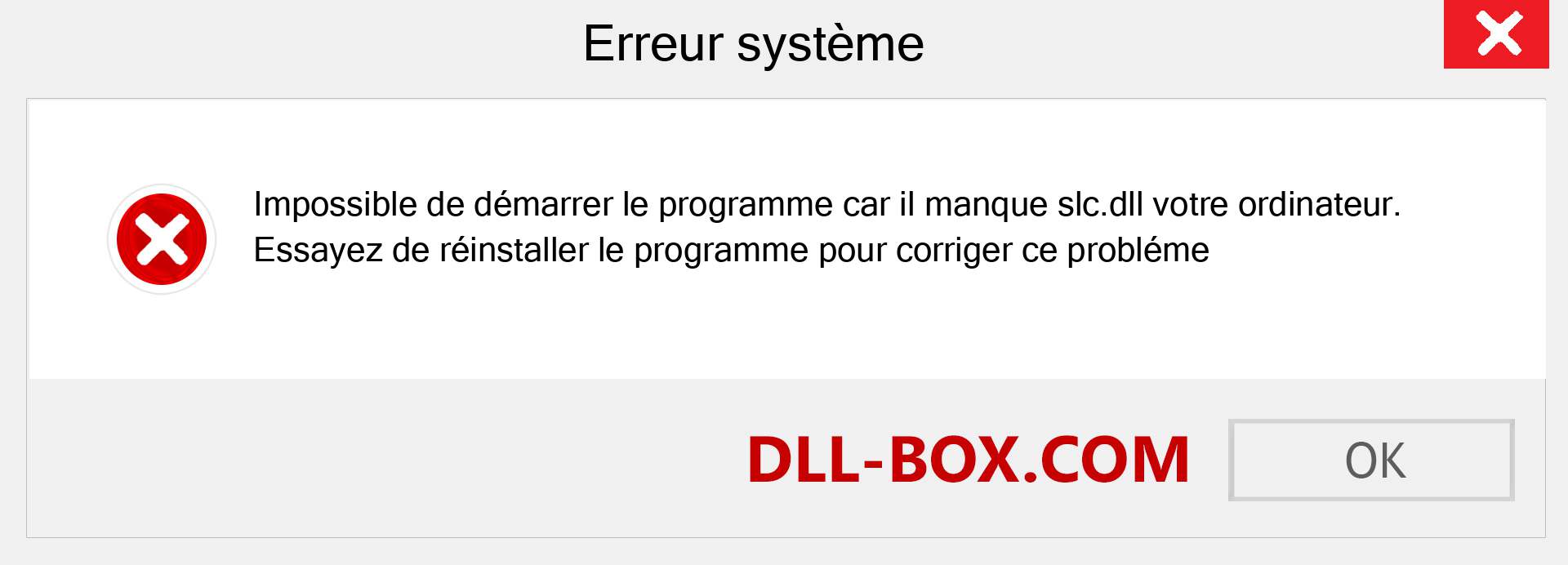 Le fichier slc.dll est manquant ?. Télécharger pour Windows 7, 8, 10 - Correction de l'erreur manquante slc dll sur Windows, photos, images